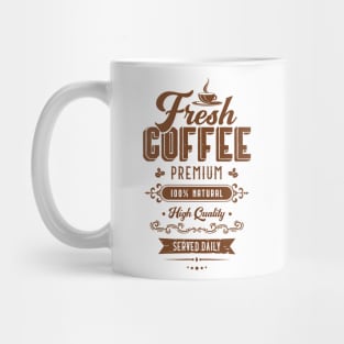 Coffee | Vintage | Brown Mug